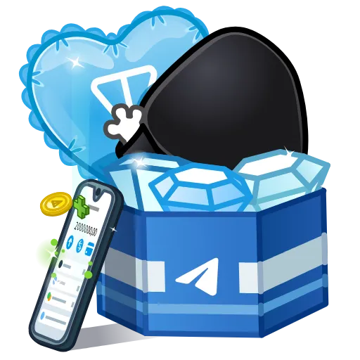 🗃 Стикер «Joyful Bundle» для Telegram