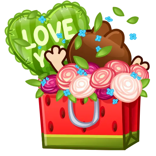 🗃 Стикер «Joyful Bundle» для Telegram