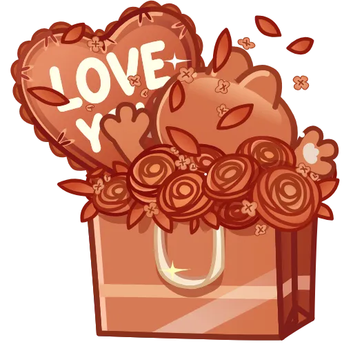 🗃 Стикер «Joyful Bundle» для Telegram