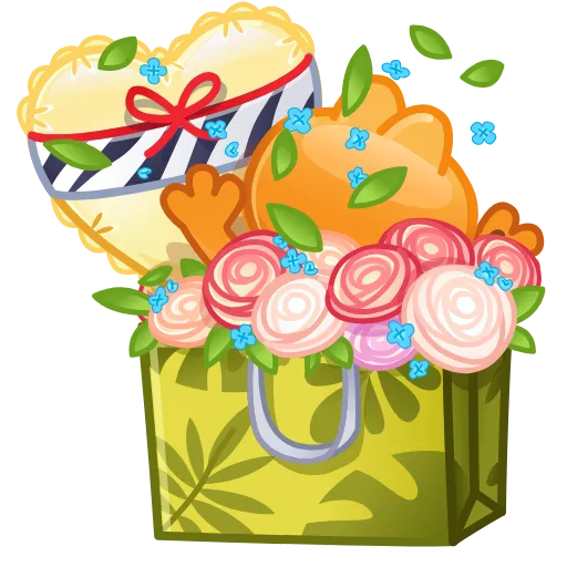 🗃 Стикер «Joyful Bundle» для Telegram
