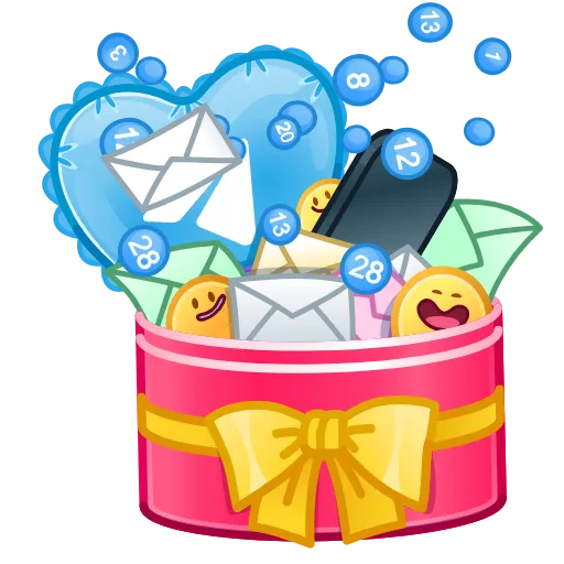 🗃 Стикер «Joyful Bundle» для Telegram