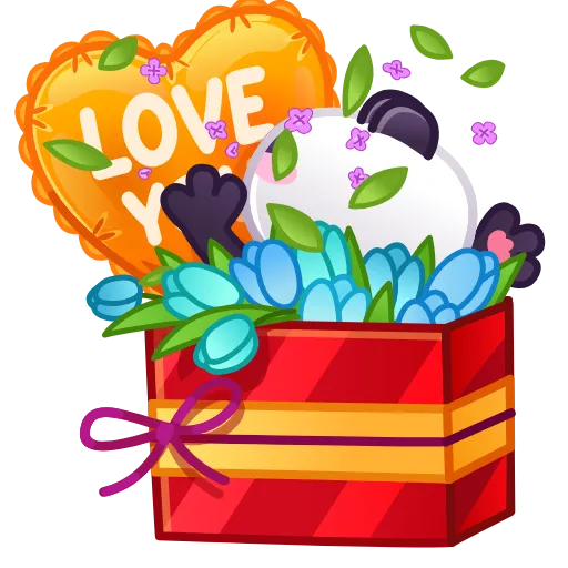🗃 Стикер «Joyful Bundle» для Telegram