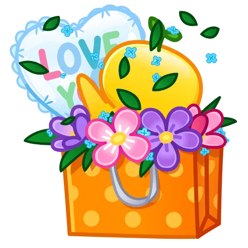 🗃 Стикер «Joyful Bundle» для Telegram