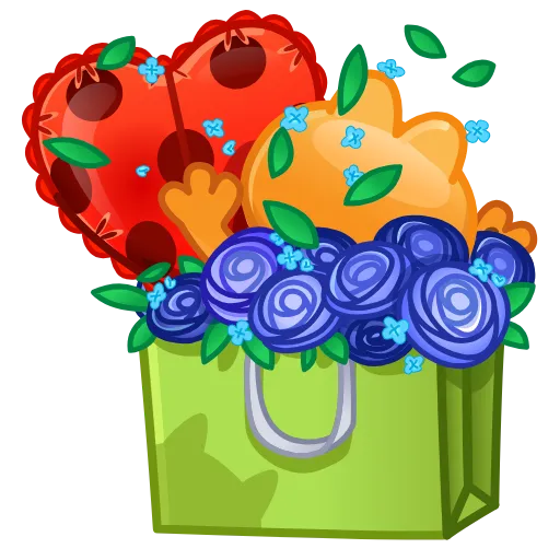 🗃 Стикер «Joyful Bundle» для Telegram