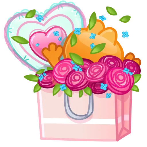 🗃 Стикер «Joyful Bundle» для Telegram