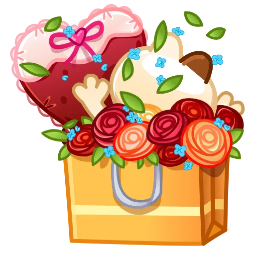 🗃 Стикер «Joyful Bundle» для Telegram