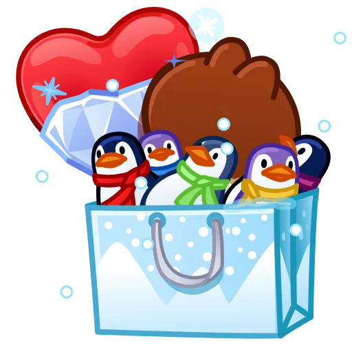 🗃 Стикер «Joyful Bundle» для Telegram