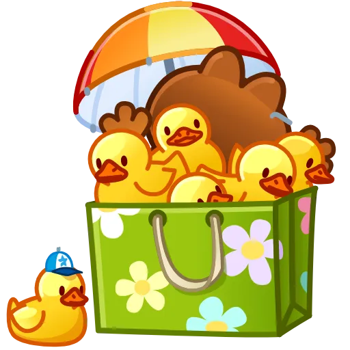 🗃 Стикер «Joyful Bundle» для Telegram