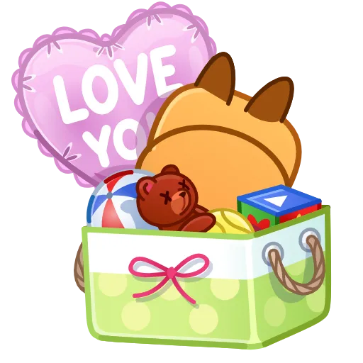 🗃 Стикер «Joyful Bundle» для Telegram