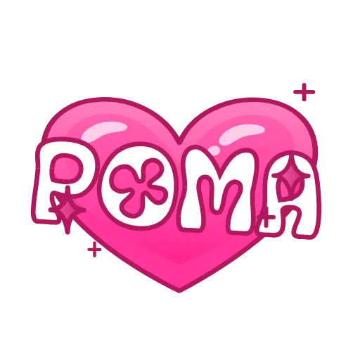💖 Эмодзи «Имена в сердечках анимированные» для Telegram