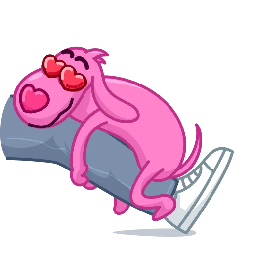 😍 Эмодзи «Lovehound» для Telegram