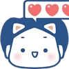 ❤️ Эмодзи «Lovely Couple» для Telegram