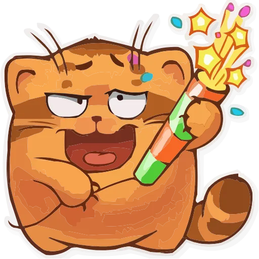 🥳 Эмодзи «Manul» для Telegram