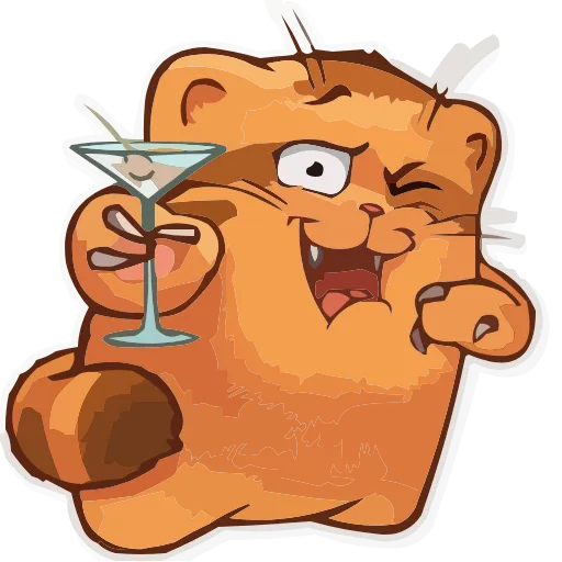 🍸 Эмодзи «Manul» для Telegram