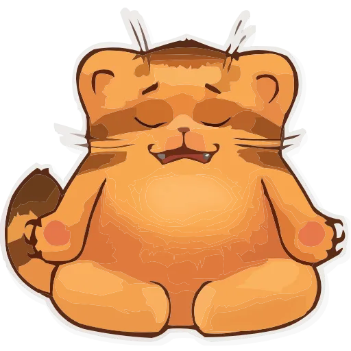 🧘 Эмодзи «Manul» для Telegram