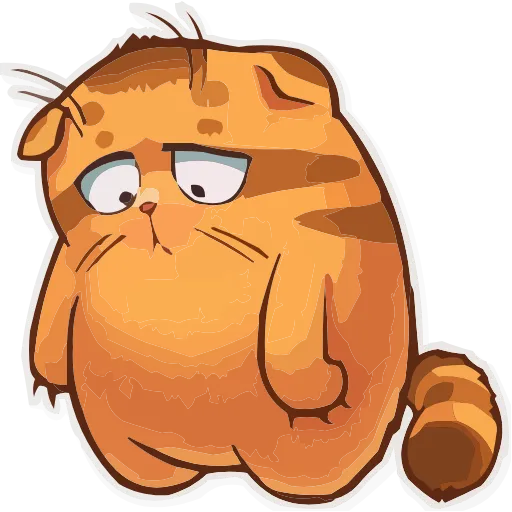 😔 Эмодзи «Manul» для Telegram