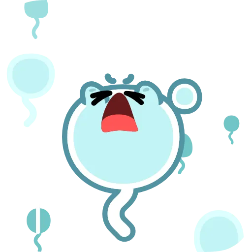 😤 Эмодзи «Lovely Sperm» для Telegram