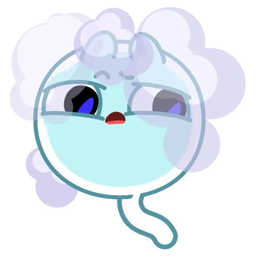 😶‍🌫️ Эмодзи «Lovely Sperm» для Telegram