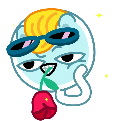 😎 Эмодзи «Lovely Sperm» для Telegram