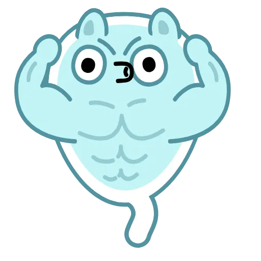 💪 Эмодзи «😁 Lovely Sperm» для Telegram