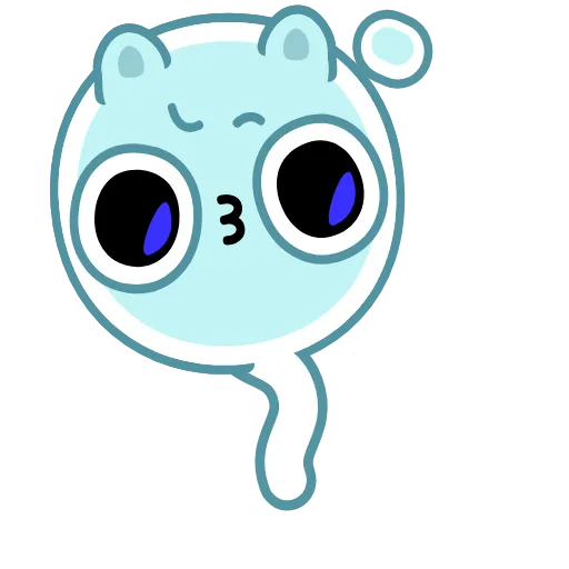 😋 Эмодзи «😁 Lovely Sperm» для Telegram