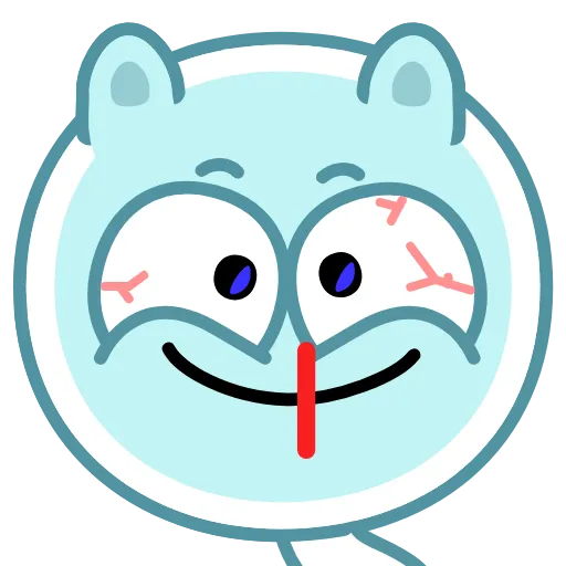🤯 Эмодзи «😁 Lovely Sperm» для Telegram