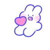 ❤️ Эмодзи «Lovely Mongmong» для Telegram