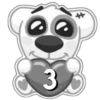 ❤️ Эмодзи «#animals #decor #fonts #static #vk» для Telegram