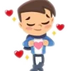 ❤️ Эмодзи «Влюблённые» для Telegram