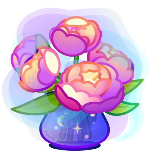 💐 Стикер «Lush Bouquet» для Telegram