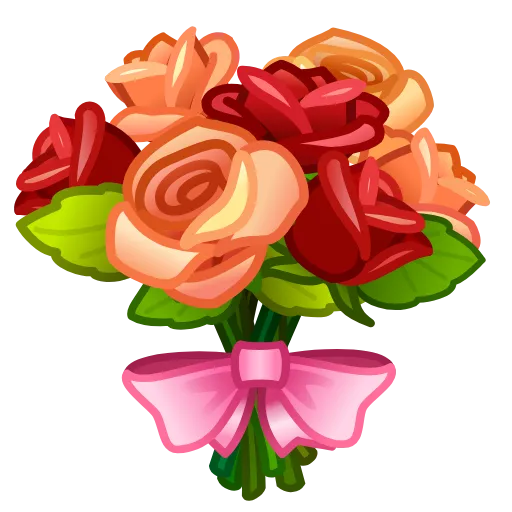 💐 Стикер «Lush Bouquet» для Telegram