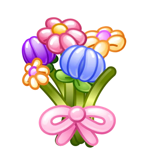 💐 Стикер «Lush Bouquet» для Telegram
