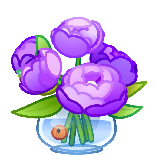💐 Стикер «Lush Bouquet» для Telegram