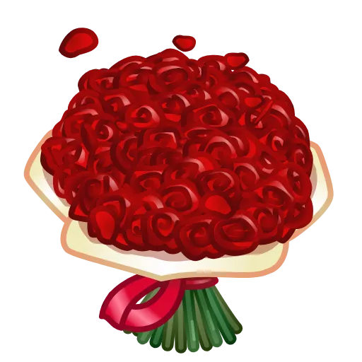 💐 Стикер «Lush Bouquet» для Telegram