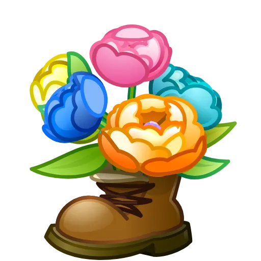 💐 Стикер «Lush Bouquet» для Telegram