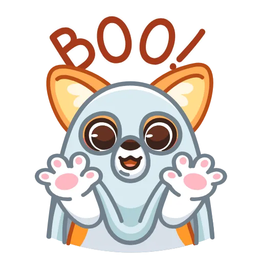 👻 Эмодзи «Люси» для Telegram