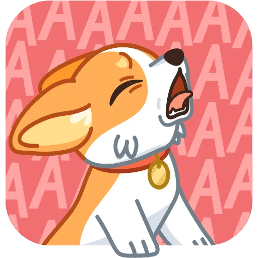 🐺 Эмодзи «Люси» для Telegram