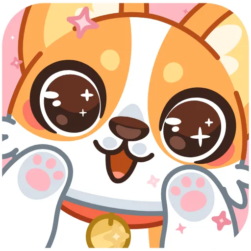 🐾 Эмодзи «Люси» для Telegram