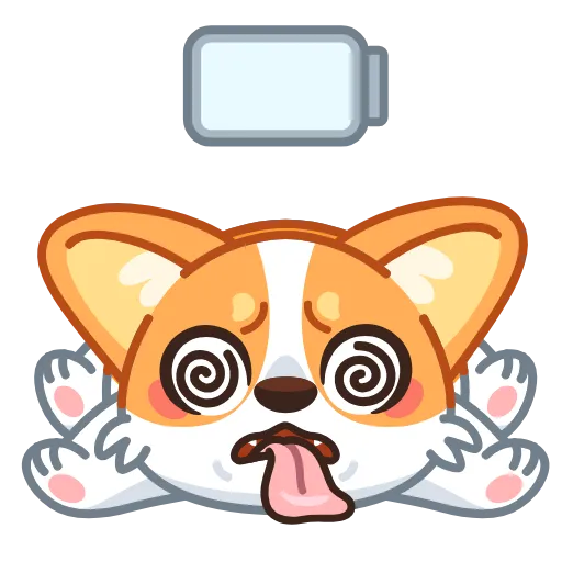 🔋 Эмодзи «Люси» для Telegram