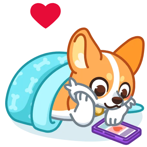 ❤ Эмодзи «Люси» для Telegram