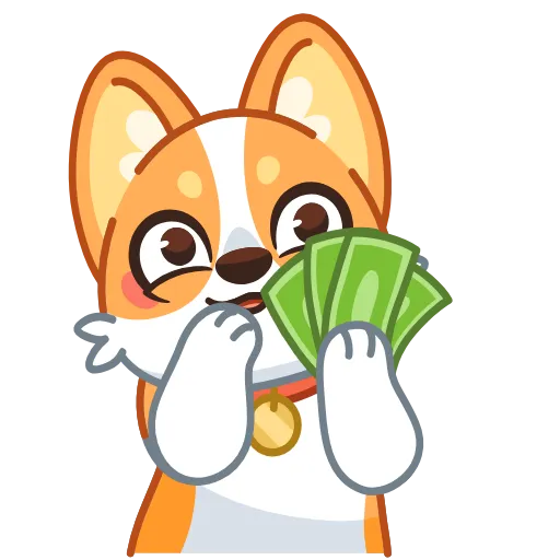 💰 Эмодзи «Люси» для Telegram