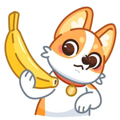 🍌 Эмодзи «Люси» для Telegram