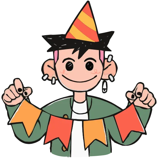 🥳 Эмодзи «Набор эмоджи с Лукой из ВК в качестве» для Telegram