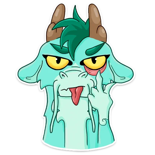 😾 Стикер «Lun U» для Telegram