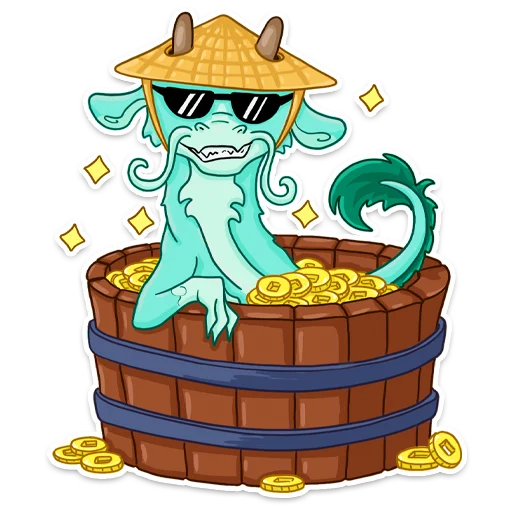 😎 Стикер «Lun U» для Telegram