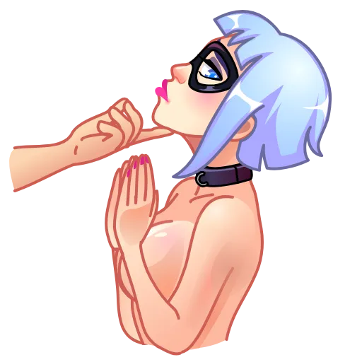 🙏 Эмодзи «Lustful - похотливый пак bdsm» для Telegram