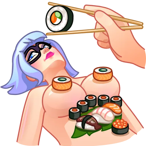 🍱 Эмодзи «Lustful» для Telegram