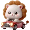 🚘 Эмодзи «Котята львята» для Telegram
