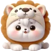 🥹 Эмодзи «Котята львята» для Telegram
