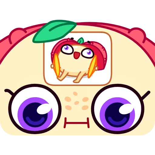 😱 Эмодзи «Lychee Emoji» для Telegram